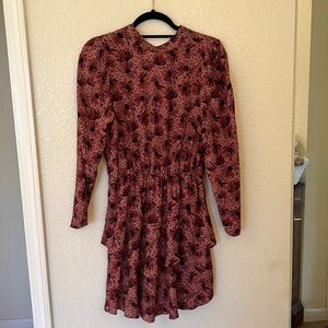 Zara High neck floral dress (NEVER WORN)